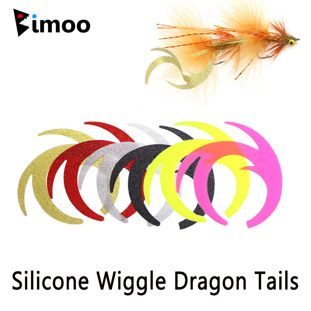Fishing Lure Spinnerbait - 12pcs Fly Fishing Stimulator Silicone Wiggle