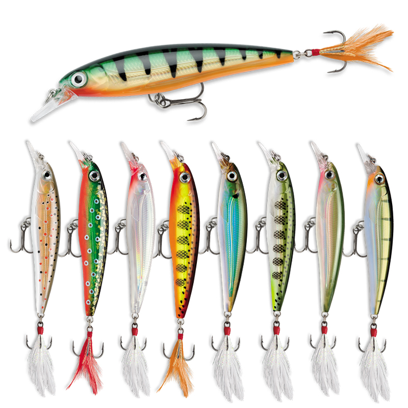 Fishing Lure Spoon - Floating Minnow Fishing Lures 70mm 7.2g