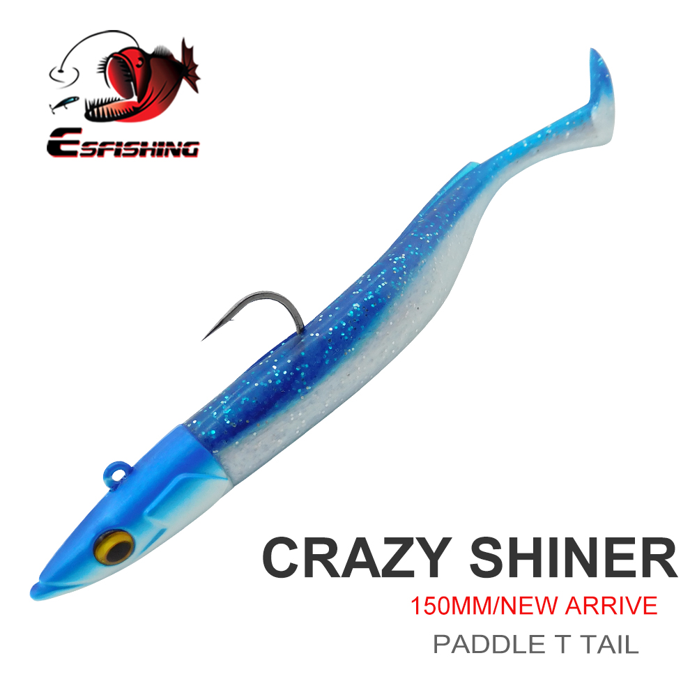 Fishing Lure Spoon - ESFISHING Soft Fishing Lures Leurre Souple