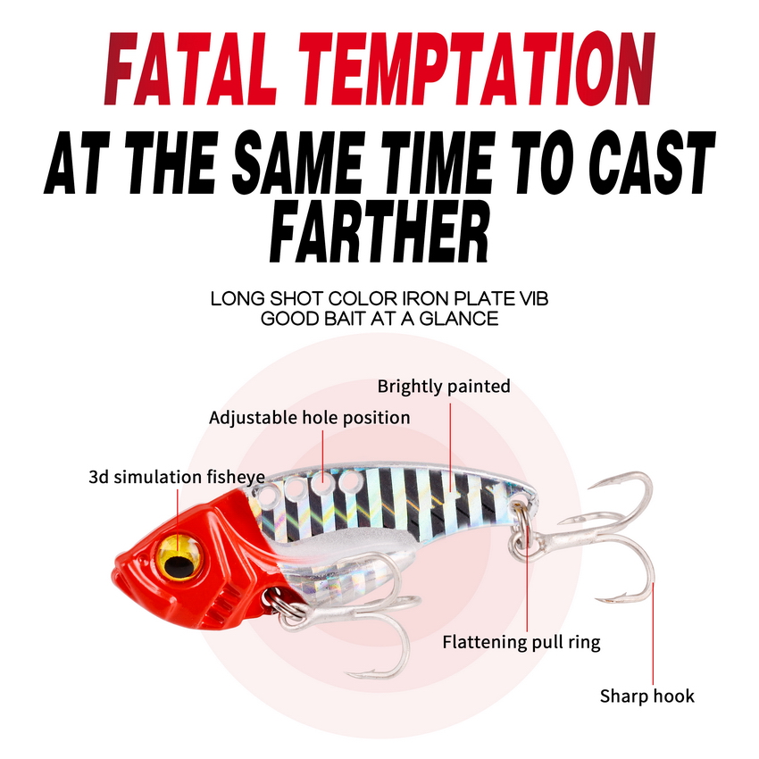 6pc/lot  7/10/15/20G Hard Meta - Fishing Lure Spinnerbait review and price