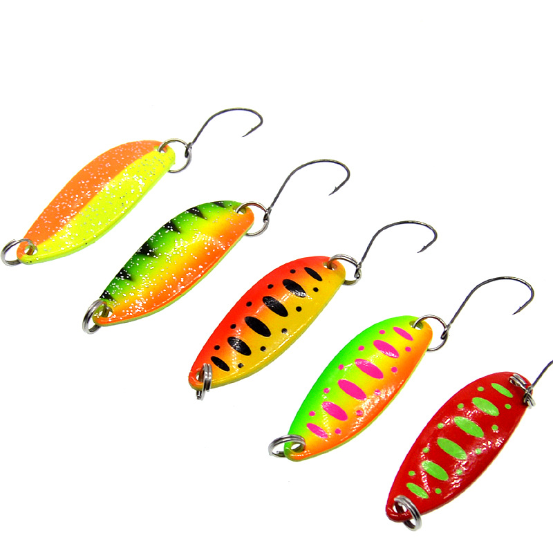 3.5g Spoon Lure Fishing 5 Piec - Fishing Lure Spoon review and price