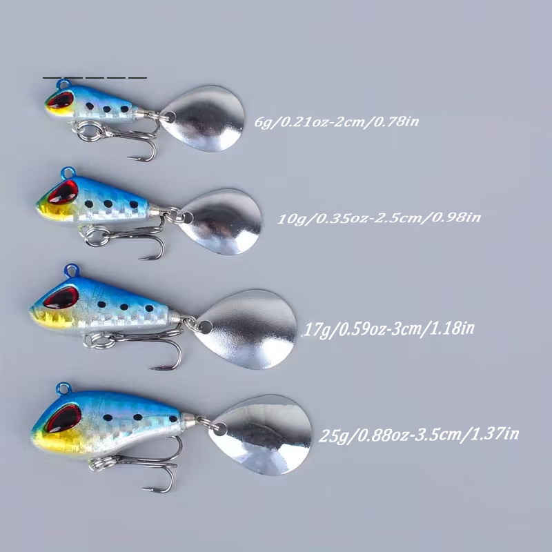 5/6pcs Mini VIB With Spoon Fis - Fishing Lure Spoon review and price