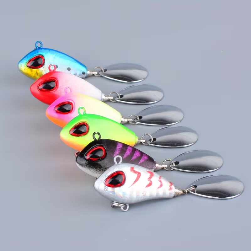 5/6pcs Mini VIB With Spoon Fis - Fishing Lure Spoon review and price