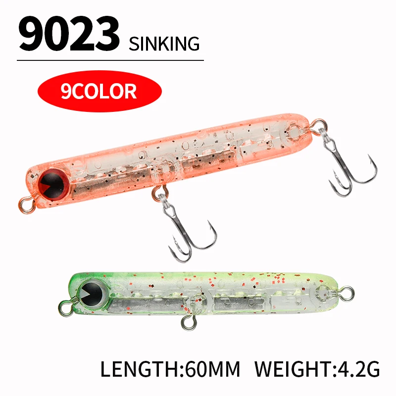 6cm 4.8g Slow Sinking Pencil F - Fishing Lure Jerkbait review and price
