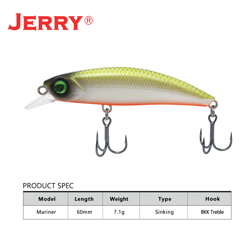 Jerry Mariner Crank Wobblers D - Fishing Lure Jerkbait review and price