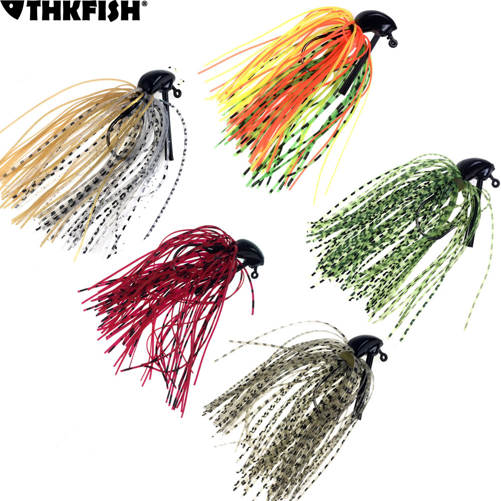 THKFISH 5pcs Jig Fishing Lures - Fishing Lure Buzzbait review and price
