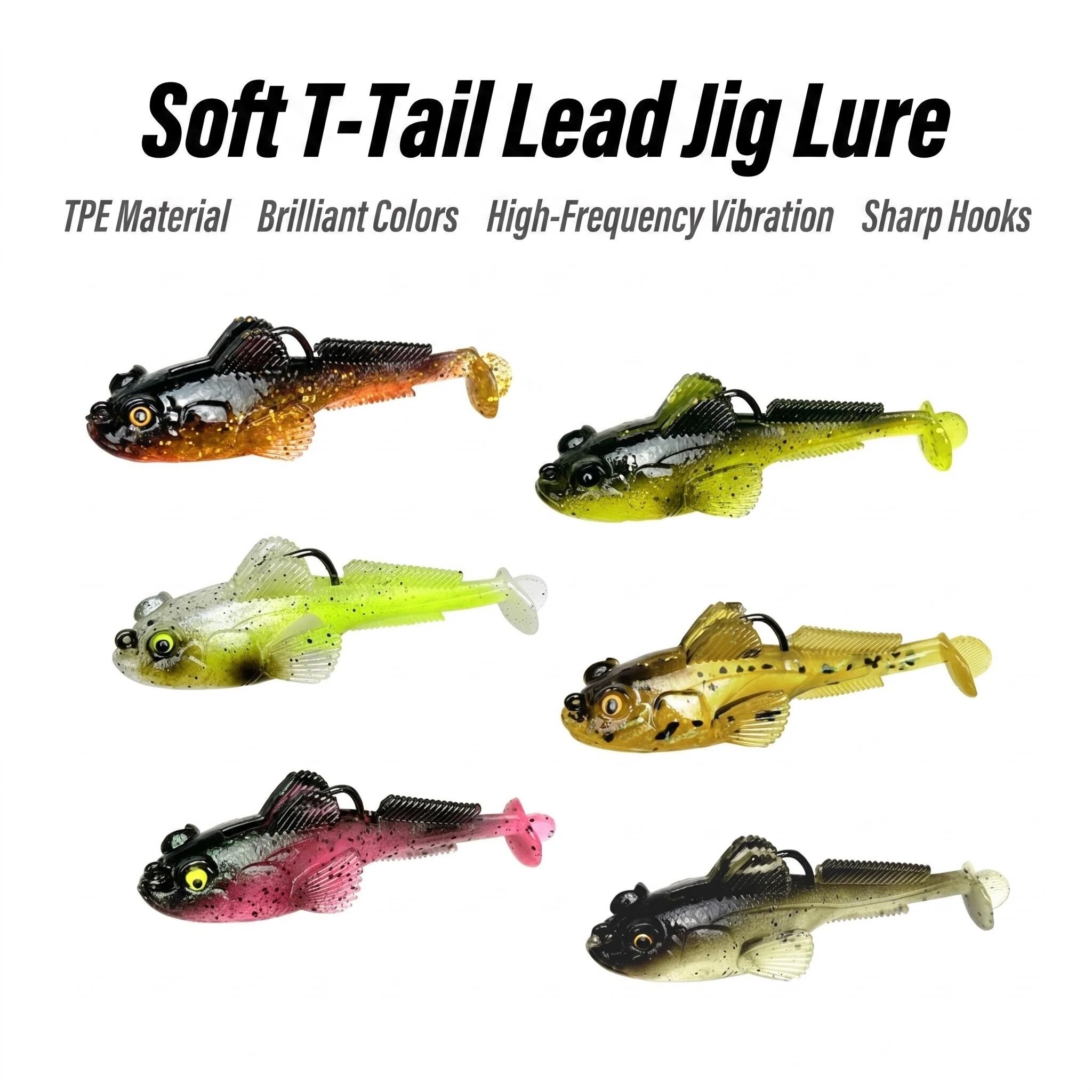 1pcs 10g13g18g Goby Lure Jig W - Fishing Lure Spinnerbait review and price