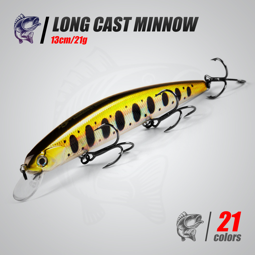1pcs 13cm/21g Long Cast Suspen - Fishing Lure Jerkbait review and price