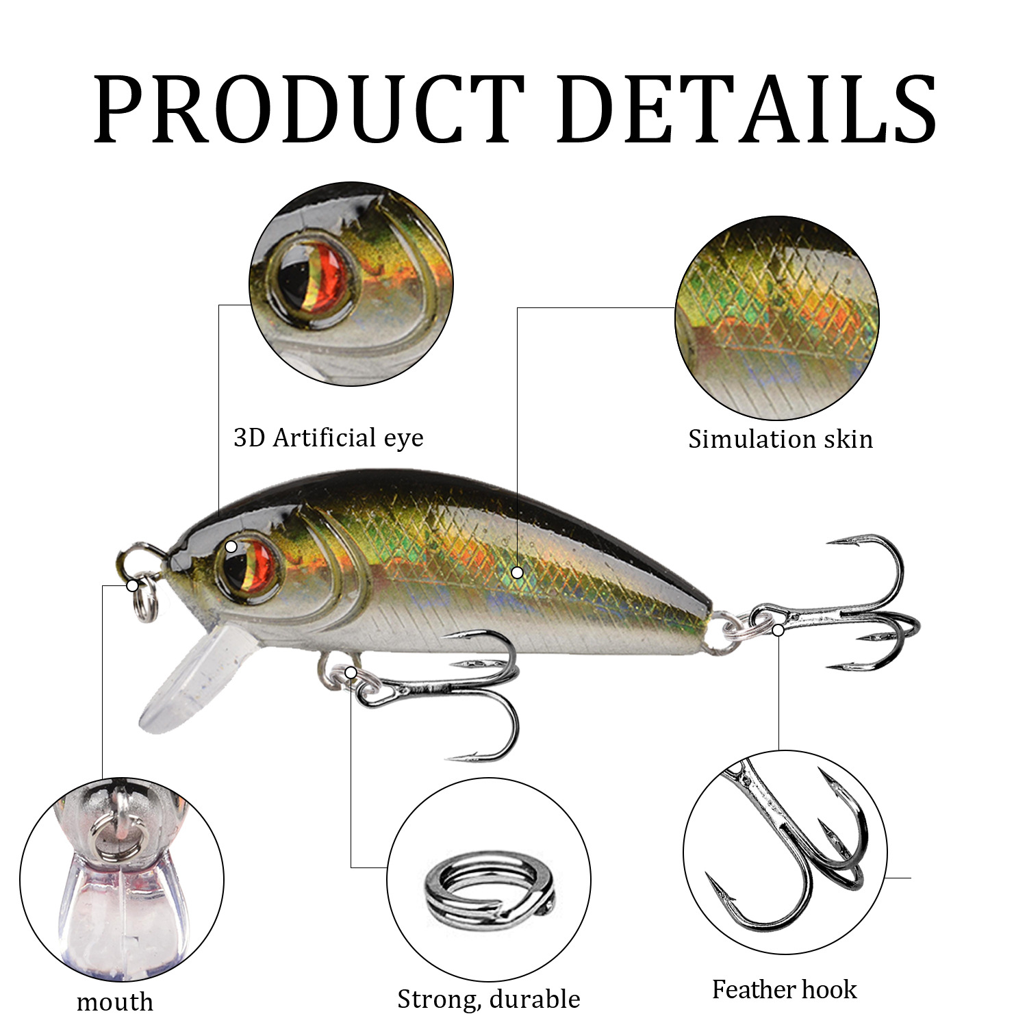 1pc Japan Hot Model Minnow Fis - Fishing Lure Jerkbait review and price